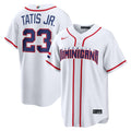 Fernando Tatis Jr. Dominican Republic Baseball 2026 World Baseball Classic Home Stadium Jersey - White
