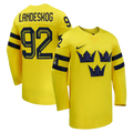 Gabriel Landeskog Sweden 2026 Olympic Away Jersey - Yellow