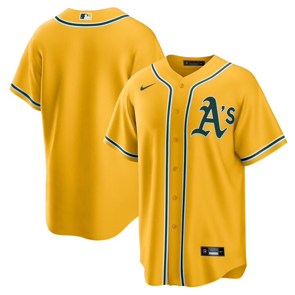 Athletics Alternate Jersey - Gold