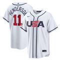 Gunnar Henderson USA Baseball 2026 World Baseball Classic Home Stadium Jersey - White