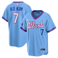 Ha-Seong Kim Atlanta Braves 2026 City Connect Stadium Jersey - Powder Blue