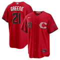 Hunter Greene Cincinnati Reds 2026 City Connect Stadium Jersey - Red