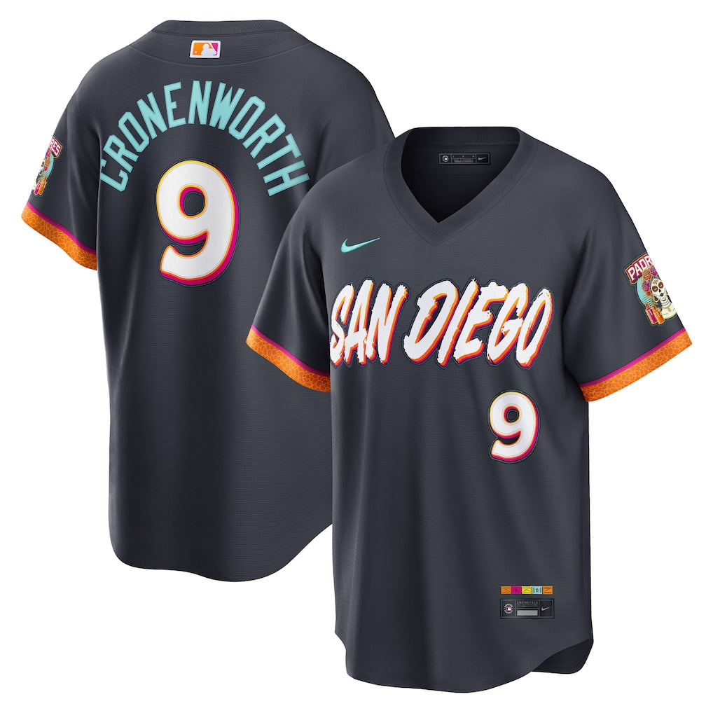 Jake Cronenworth San Diego Padres 2026 City Connect Stadium Jersey - Obsidian