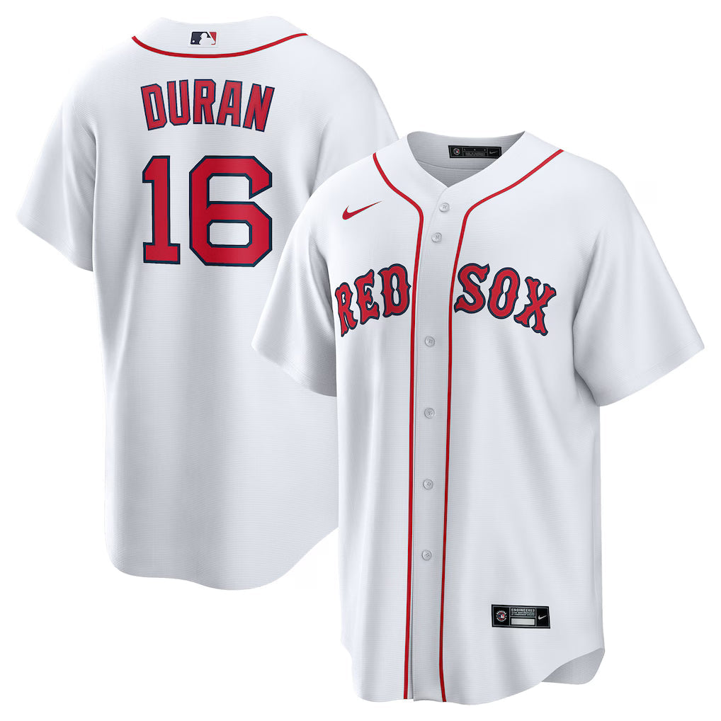 Jarren Duran Boston Red Sox Home Player Jersey - White