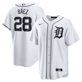Javier Báez Detroit Tigers Home Jersey - White