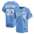 Custom Kansas City Royals Alternate Jersey - Light Blue