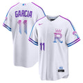 Maikel Garcia Kansas City Royals 2026 City Connect Stadium Jersey - White