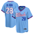 Matt Olson Atlanta Braves 2026 City Connect Stadium Jersey - Powder Blue