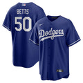 Mookie Betts Los Angeles Dodgers Alternate 2 Player Jersey - Royal