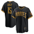 Oneil Cruz Pittsburgh Pirates 2026 City Connect Stadium Jersey - Black