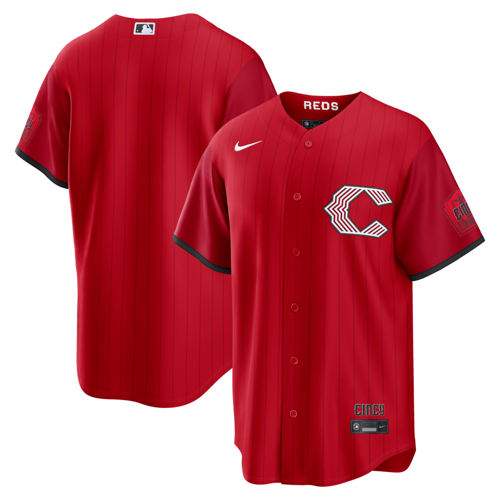Cincinnati Reds 2026 City Connect Stadium Jersey - Red