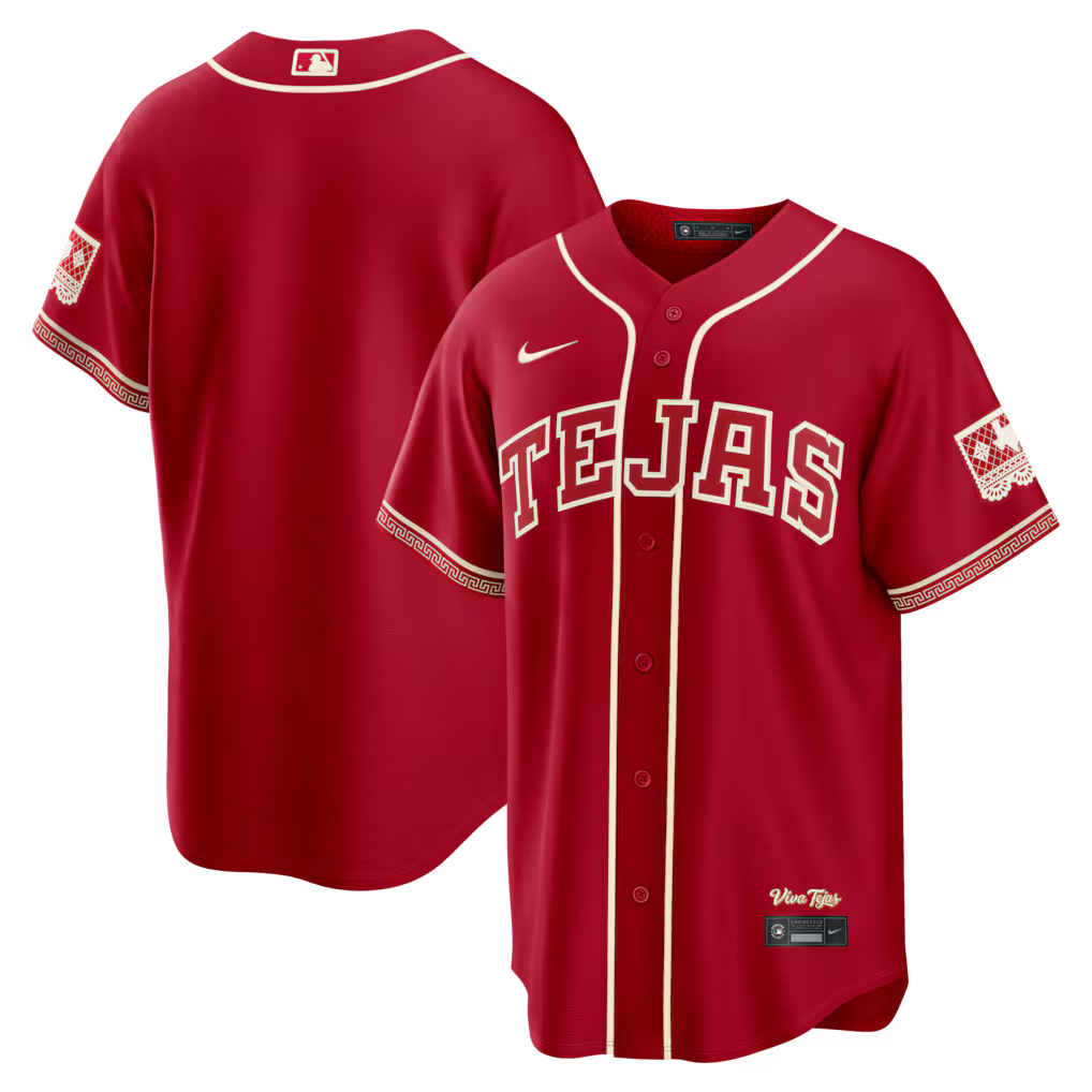Texas Rangers 2026 City Connect Stadium Jersey - Red