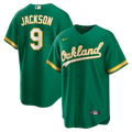 Reggie Jackson Oakland Athletics Alternate Cooperstown Collection Retired Player Jersey - Kelly Green