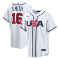 Will Smith USA Baseball 2026 World Baseball Classic Home Stadium Jersey - White