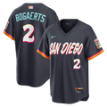 Xander Bogaerts San Diego Padres 2026 City Connect Stadium Jersey - Obsidian