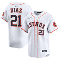 Yainer Diaz Houston Astros Jersey - White