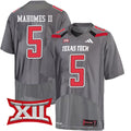 Patrick Mahomes Texas Tech Red Raiders  Jersey – Grey