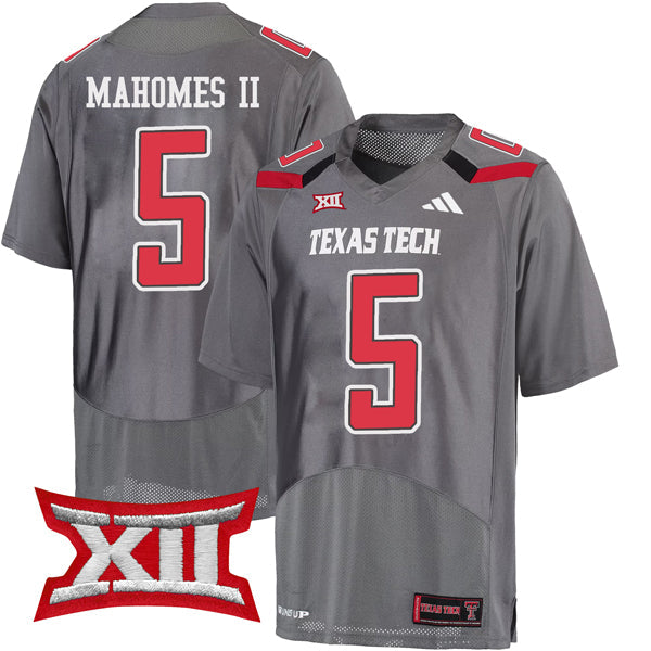 Patrick Mahomes Texas Tech Red Raiders  Jersey – Grey