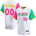Custom San Diego Padres City Connect Jersey - White