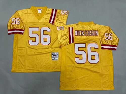 Mens Hardy Nickerson#56 Tampa Bay Buccaneers Vintage Throwback Jersey