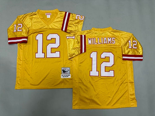 Mens Tom Brady#12 Tampa Bay Buccaneers Vintage Throwback Jersey