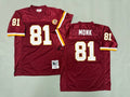 Mens Art Monk#81 Washington Commanders  Vintage Throwback Jersey