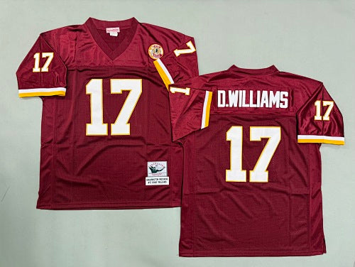Mens Doug Williams#17 Washington Commanders  Vintage Throwback Jersey