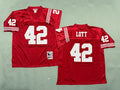 Mens Ronnie Lott#42 San Francisco 49ers Vintage Throwback Jersey