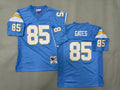 Mens Antonio Gates#85  San Diego Chargers Vintage Throwback Jersey