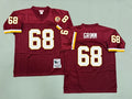 Mens Russ Grimm#68 Washington Commanders  Vintage Throwback Jersey