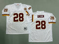 Mens Darrell Green#28 white Washington Commanders  Vintage Throwback Jersey