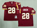 Mens Darrell Green#28 Washington Commanders  Vintage Throwback Jersey
