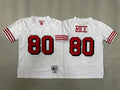 Youth Jerry Rice#80 San Francisco 49ers White Vintage Throwback Jersey