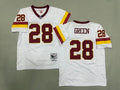Mens Darrell Green#28 white Washington Commanders  Vintage Throwback Jersey