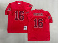 Mens Joe Montana#16 San Francisco 49ers Vintage Throwback Jersey