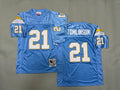 Mens LaDainian Tomlinson#21 San Diego Chargers Vintage Throwback Jersey
