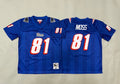 Youth Randy Moss #81 New England Patriots Throwback Jersey
