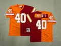 Mens Mike Alstott#40 Tampa Bay Buccaneers Vintage Throwback Jersey
