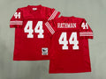 Mens Tom Rathman#44 San Francisco 49ers Vintage Throwback Jersey