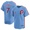 Trea Turner Philadelphia Phillies Alternate Limited Jersey - Light Blue